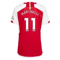 Dres Arsenal Gabriel Martinelli #11 Domaci za Žensko 2023-24 Kratak Rukav